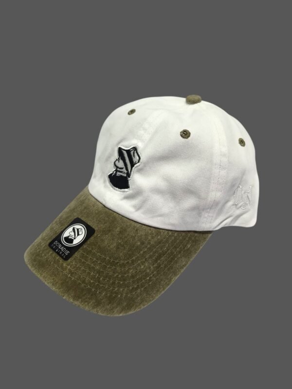 GORRA LOGO SOLO BCO/CAFE - Image 3