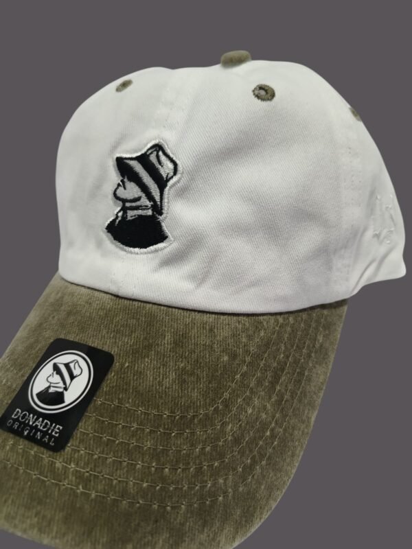 GORRA LOGO SOLO BCO/CAFE - Image 2